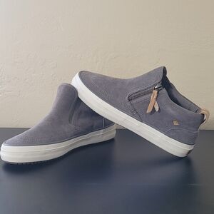 Sperry Gray Fabric Sneakers